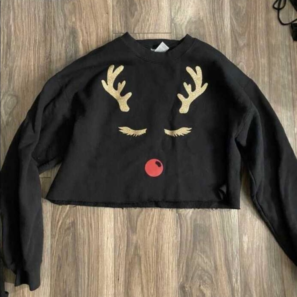 Crop sweater